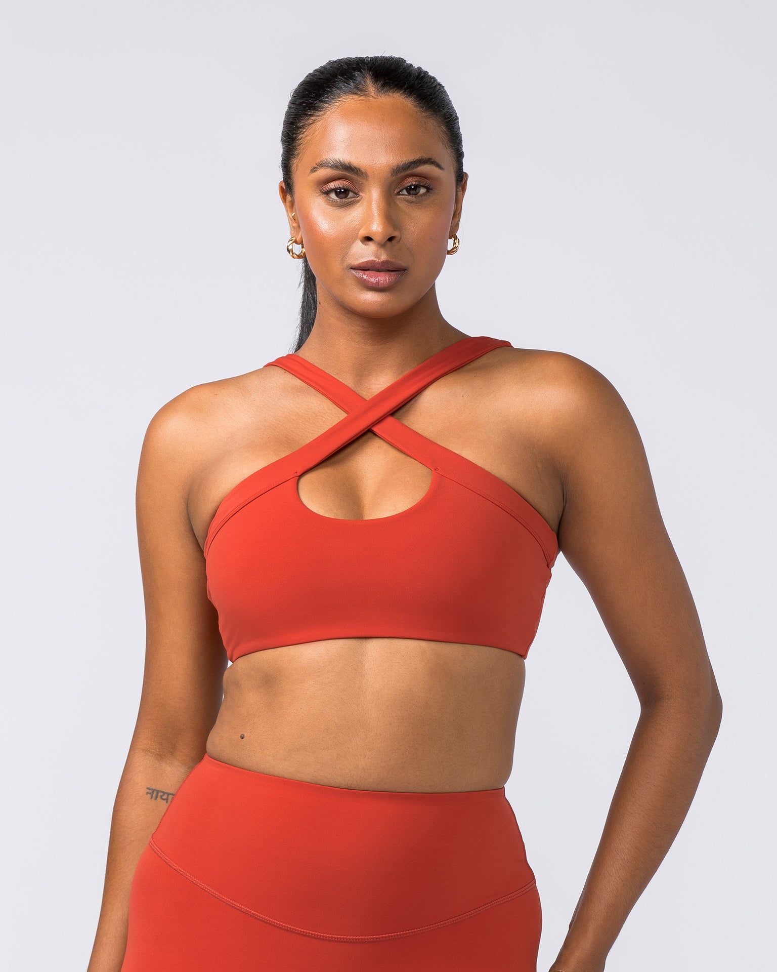 Luxe Bralette - Crush Red - Muscle Nation
