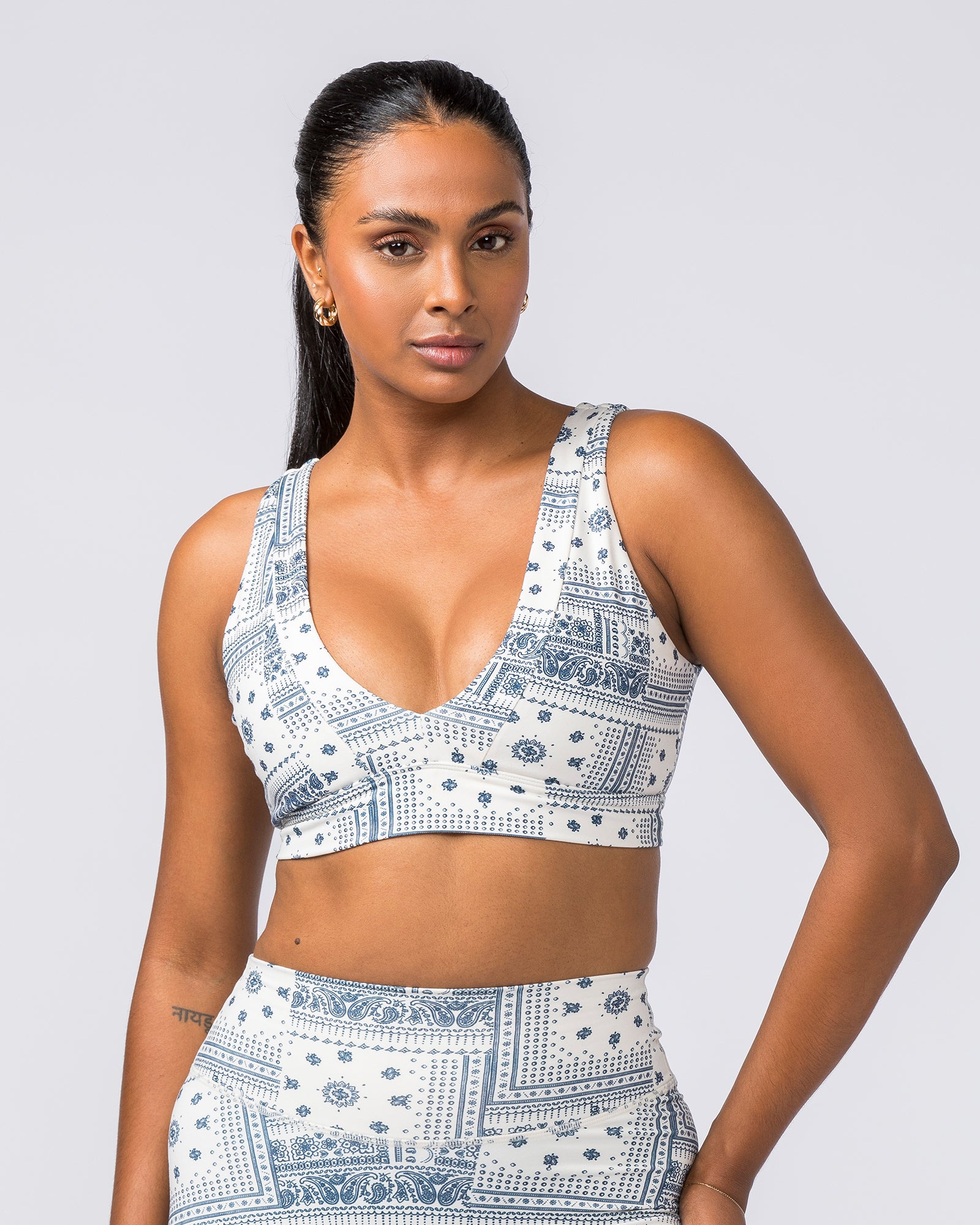 Serenity Bralette - Sahara Paisley Print