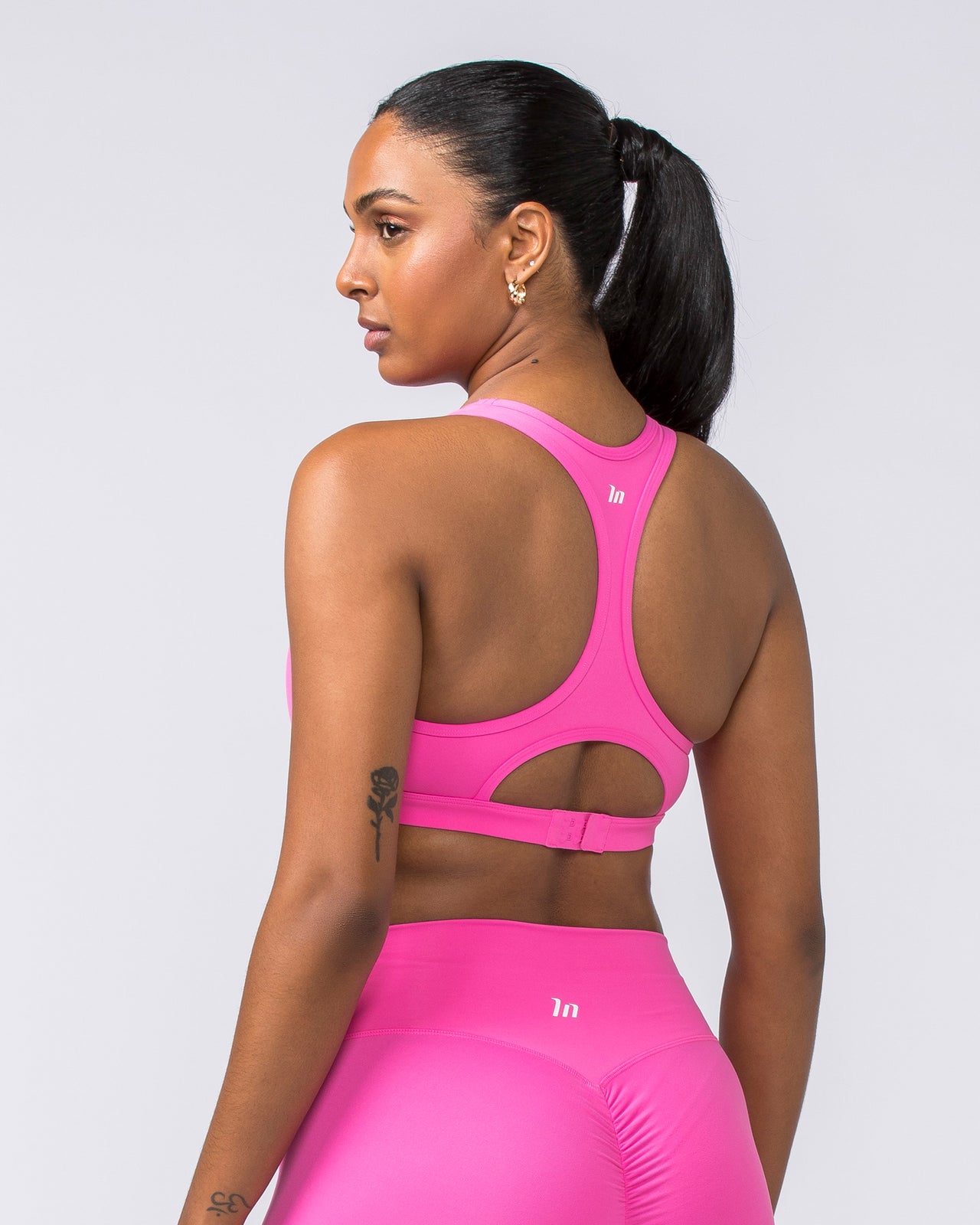 Drew Bra - Neon Bubblegum-Sports Bras-XXS-112323NEONBUBBL-XXS-MNAPPRL31159-4-Muscle Nation