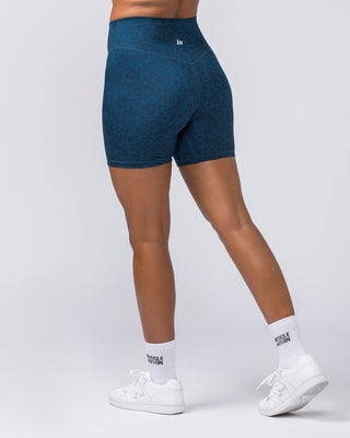 Zero Rise Everyday Bike Shorts - Pacific Abstract Print-Shorts-XXS-112307PACIFICAB-XXS-MNAPPRL26650-1-Muscle Nation