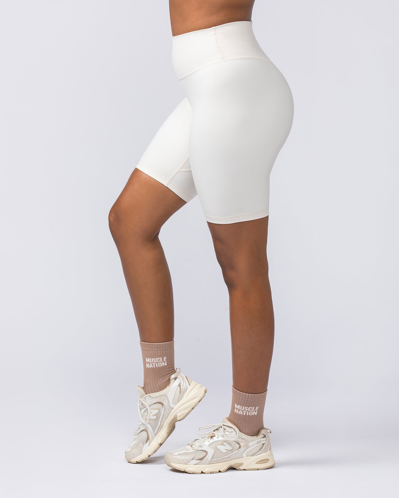 Zero Rise Everyday Referee Length Shorts - Sahara-Shorts-XXS-112306SAHARA-XXS-MNAPPRL26578-4-Muscle Nation