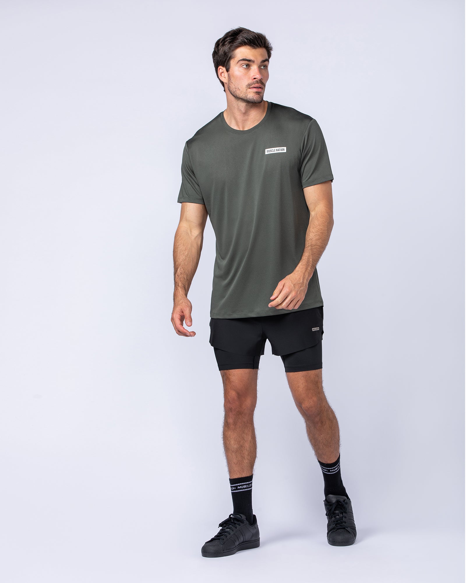 Ventilation Tee - Dark Khaki