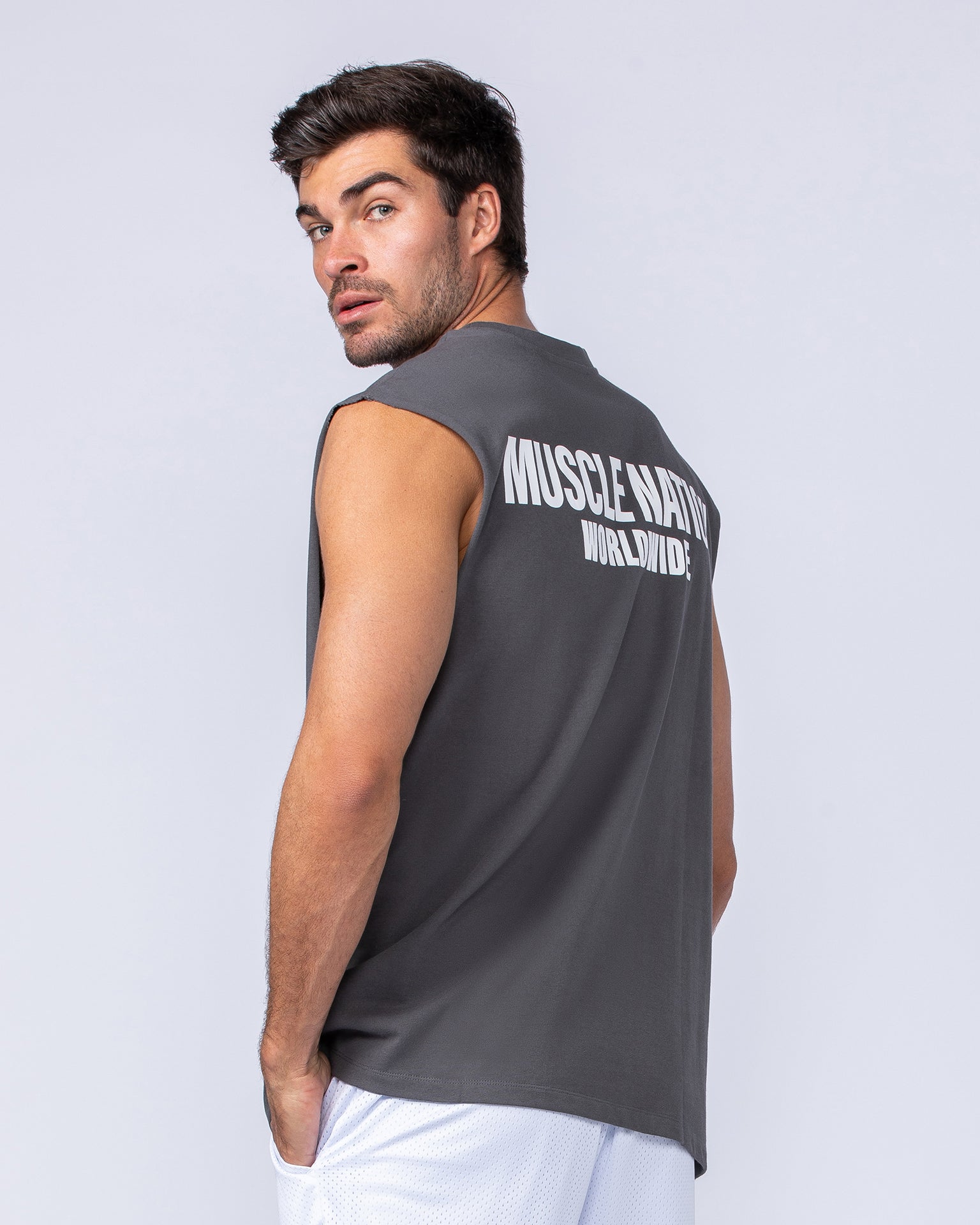 Worldwide Muscle Tank - Tornado-Singlets & Tanks-S-082441TRNDO-S-MNAPPRL34877-4-Muscle Nation