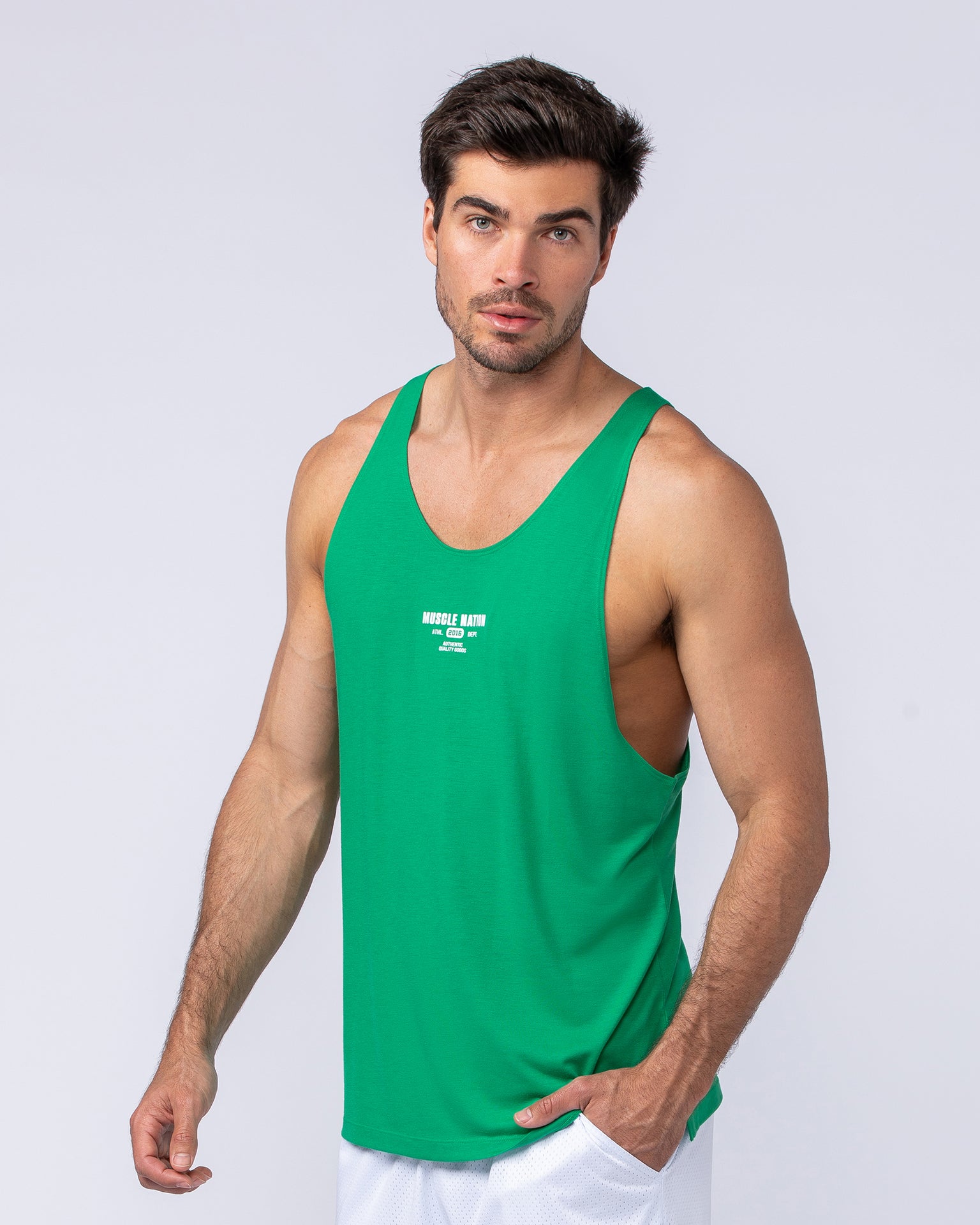 Core Training Tank - Clover-Singlets & Tanks-S-112469CLVR-S-MNAPPRL34968-3-Muscle Nation