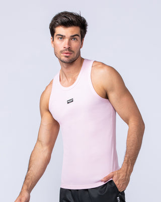 Rib Fitted Training Tank - Soft Pink-Singlets & Tanks-S-1124126SFTP-S-MNAPPRL35031-2-Muscle Nation