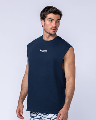 Worldwide Muscle Tank - Navy-Singlets & Tanks-S-082441NAVY-S-MNAPPRL34870-2-Muscle Nation