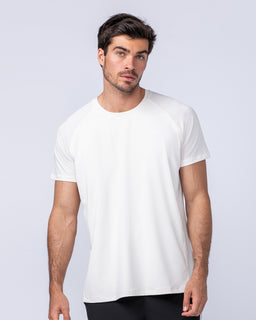 Ventilation Tee Travertine - Muscle Nation men's gym tee