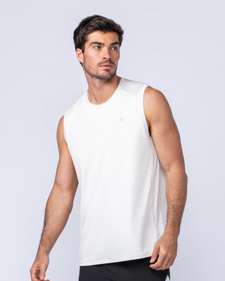 Ventilation Tank - Travertine-Singlets & Tanks-S-1124128TRAV-S-MNAPPRL35052-2-Muscle Nation