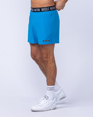 Level Up Training 4" Shorts - Azure Blue-Shorts-S-1124129AZRBLU-S-MNAPPRL35466-1-Muscle Nation