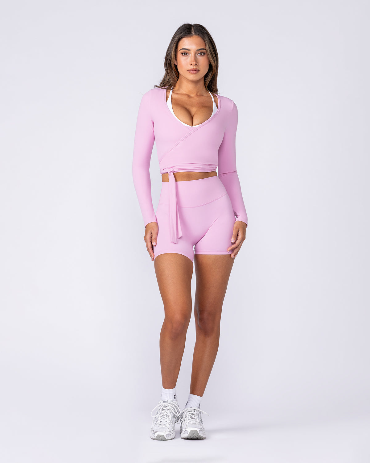 Bliss Wrap Top - Vintage Pink