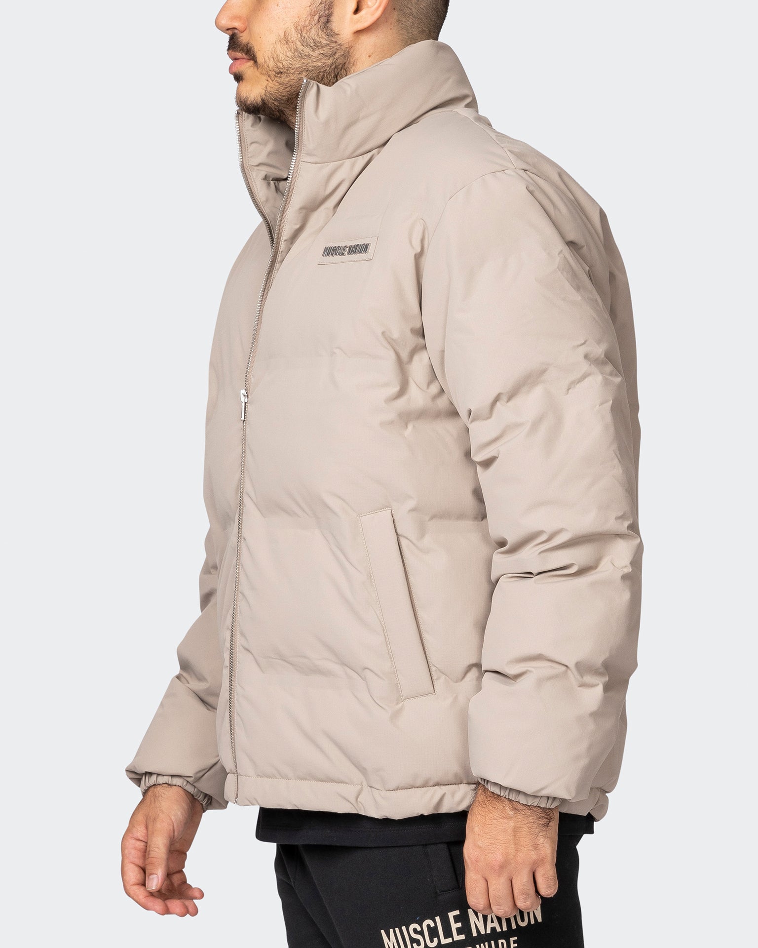 Mens Puffer Jacket - Fossil-Jackets-S-042341FOSIL-S-MNAPPRL24056-5-Muscle Nation