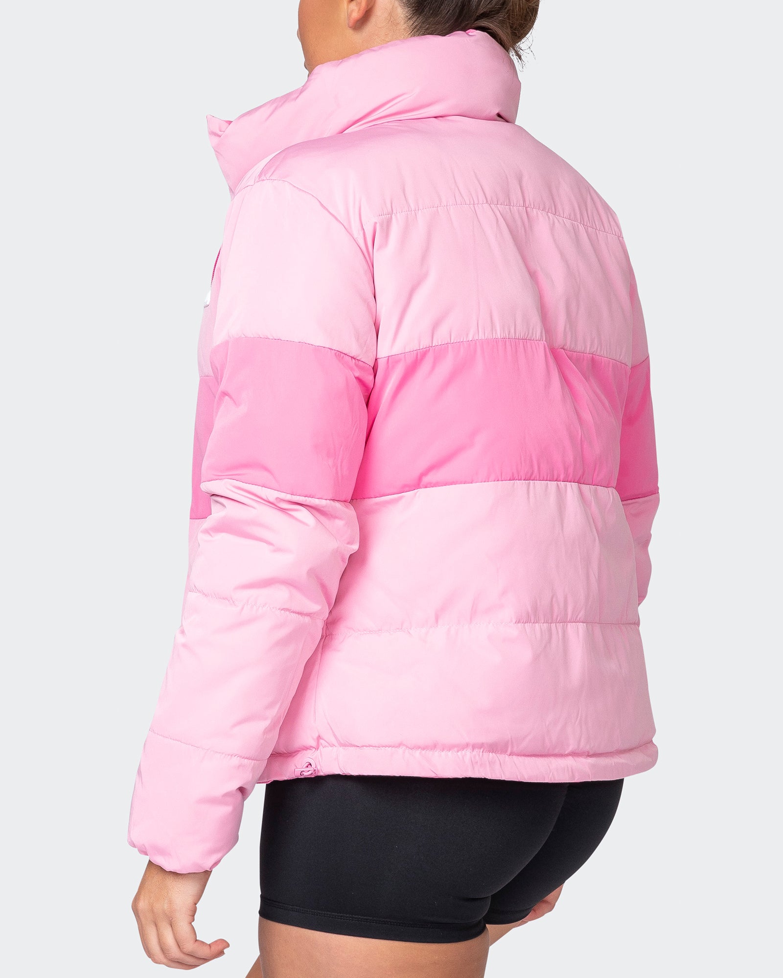 Reversible Puffer Jacket - Strawberry Cream / Blossom