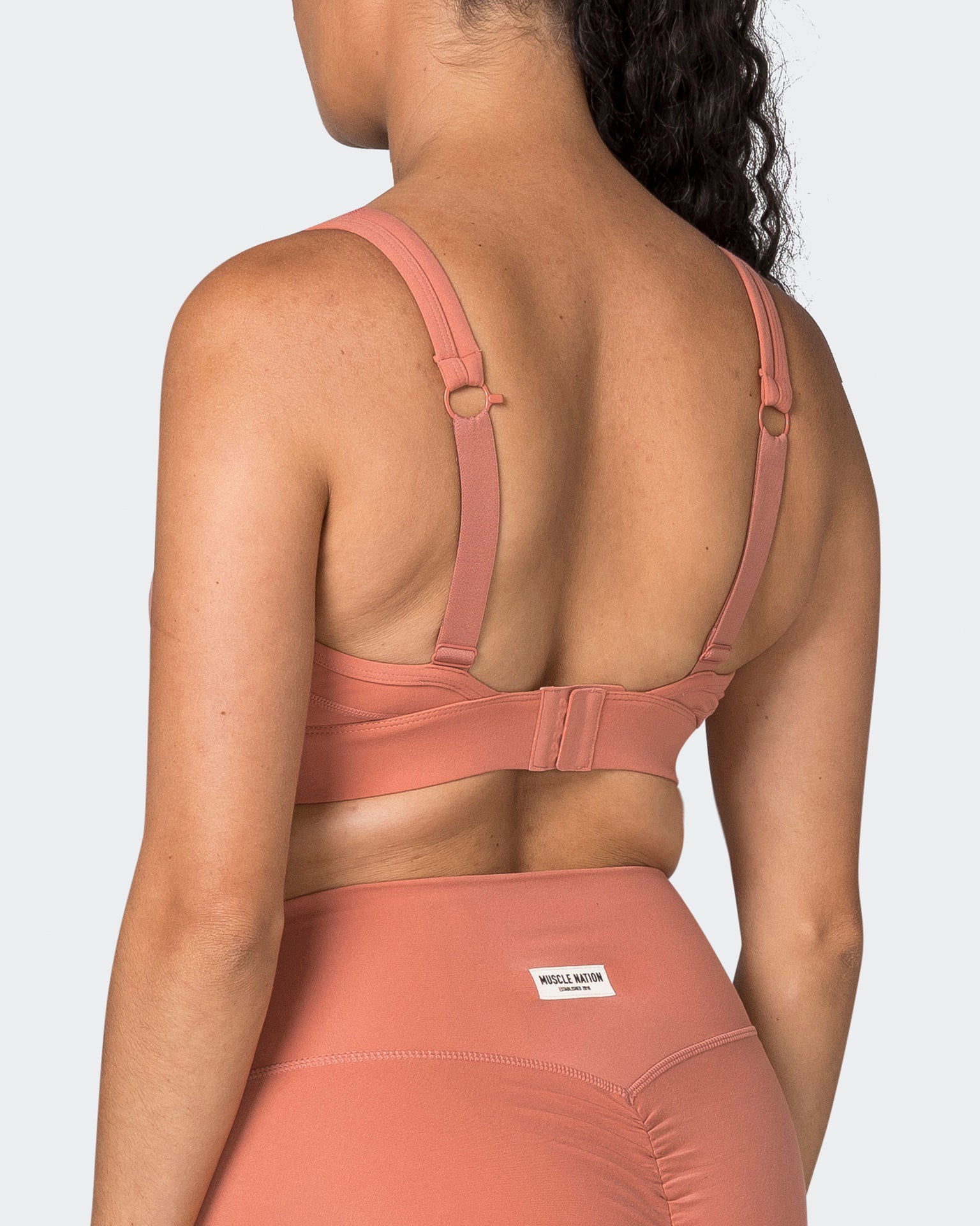 Enhance Bra - Powdered Pink-Sports Bras-XS-042310PWDPNK-XS-MNAPPRL23555-6-Muscle Nation