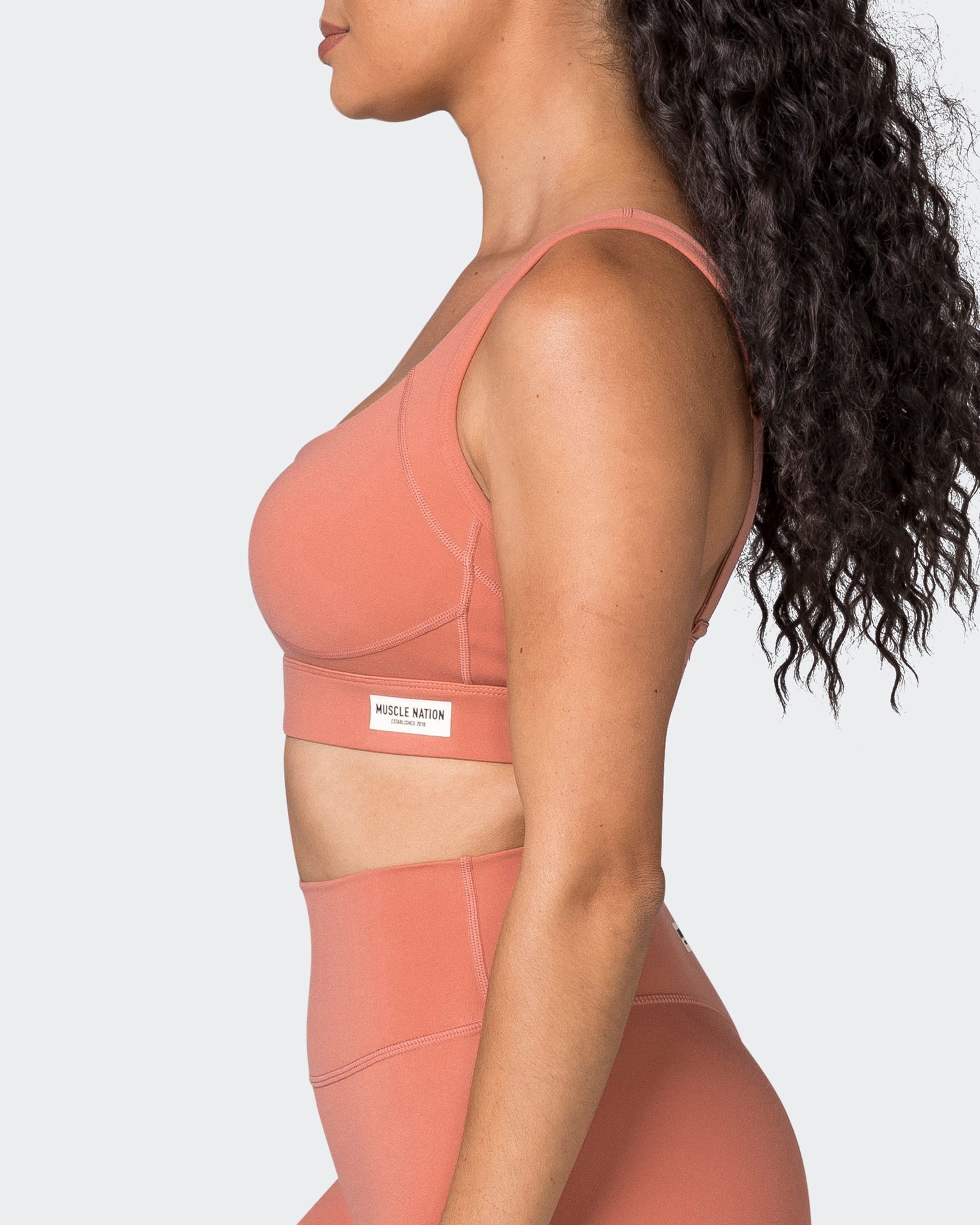 Enhance Bra - Powdered Pink-Sports Bras-XS-042310PWDPNK-XS-MNAPPRL23555-4-Muscle Nation