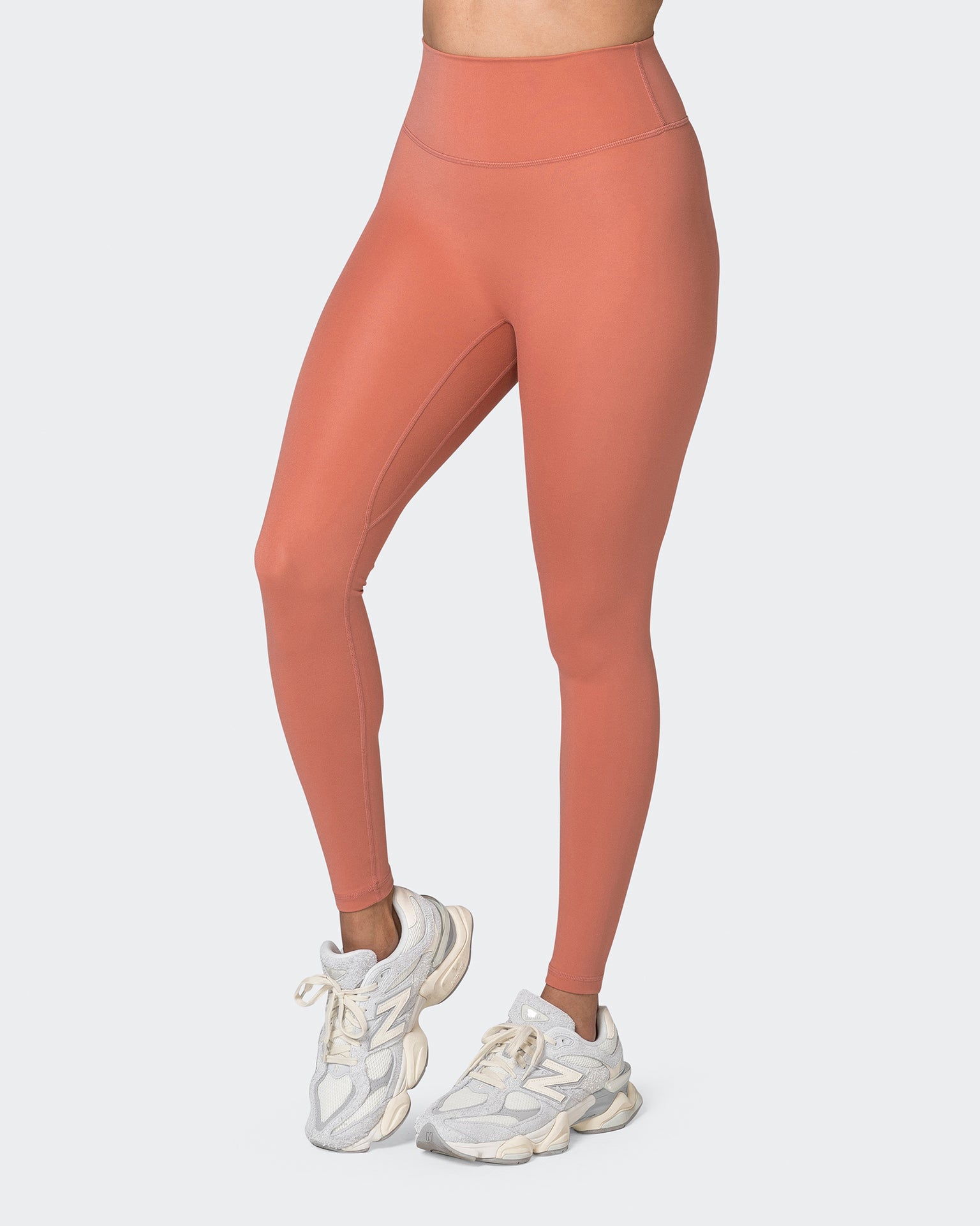 Game Changer Scrunch Full Length Leggings - Powdered Pink-Leggings-XXS-042313PWDPNK-XXS-MNAPPRL23658-3-Muscle Nation