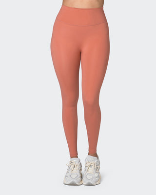 Game Changer Scrunch Full Length Leggings - Powdered Pink-Leggings-XXS-042313PWDPNK-XXS-MNAPPRL23658-2-Muscle Nation