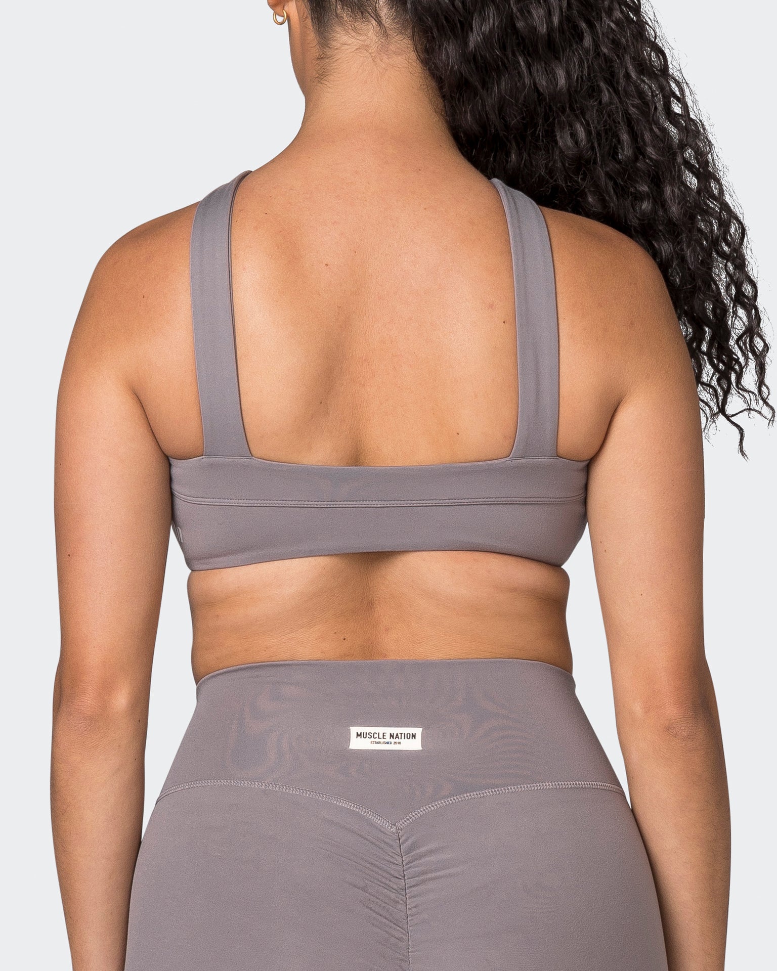 Luxe Bralette - Pearl Grey-Bralettes-XS-042384PRLGRY-XS-MNAPPRL23912-6-Muscle Nation