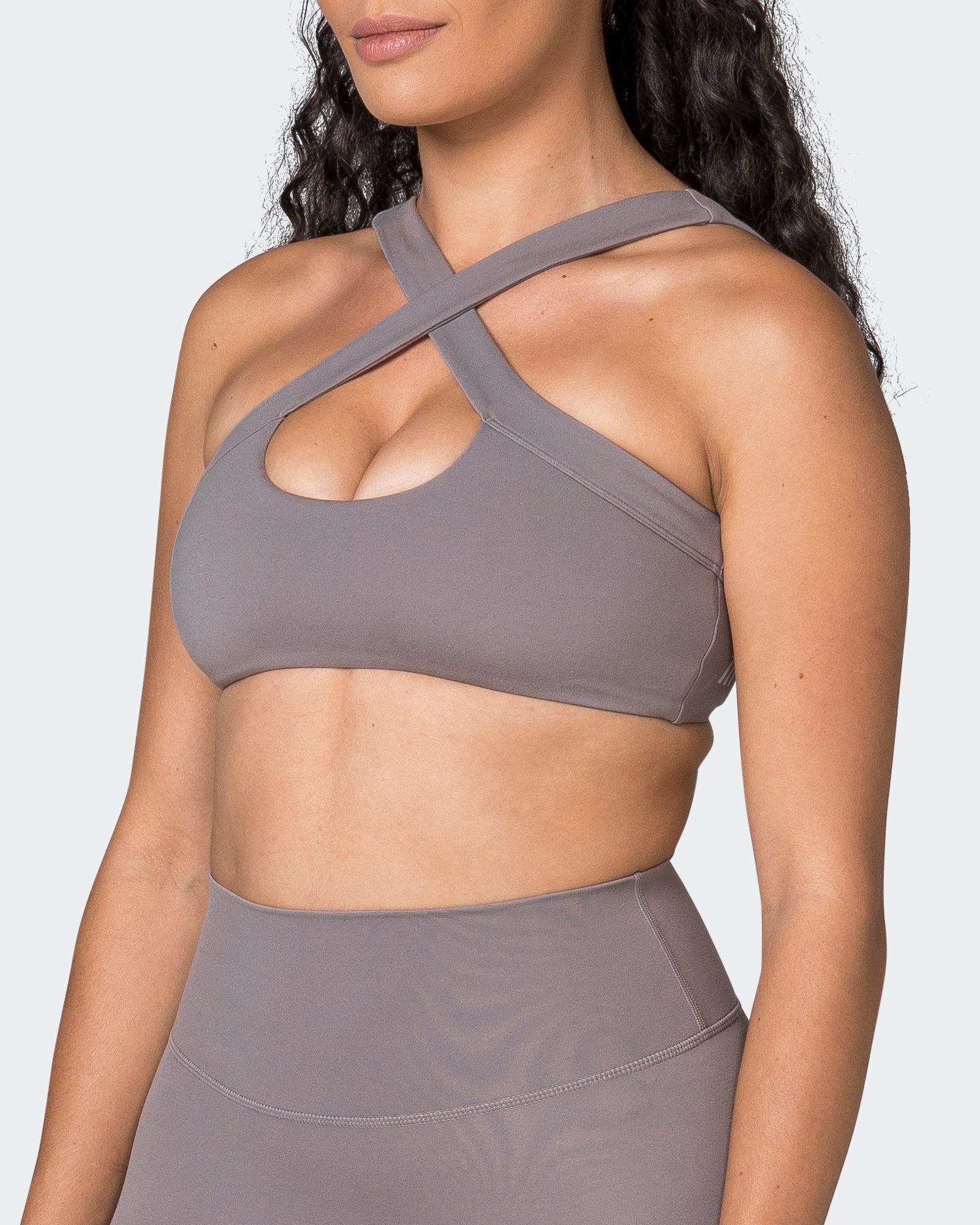 Luxe Bralette - Pearl Grey