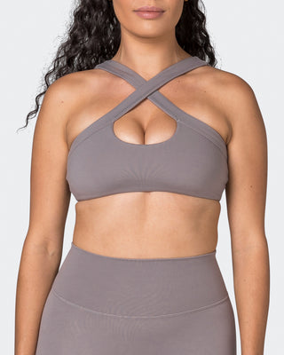Luxe Bralette - Pearl Grey-Bralettes-XS-042384PRLGRY-XS-MNAPPRL23912-2-Muscle Nation