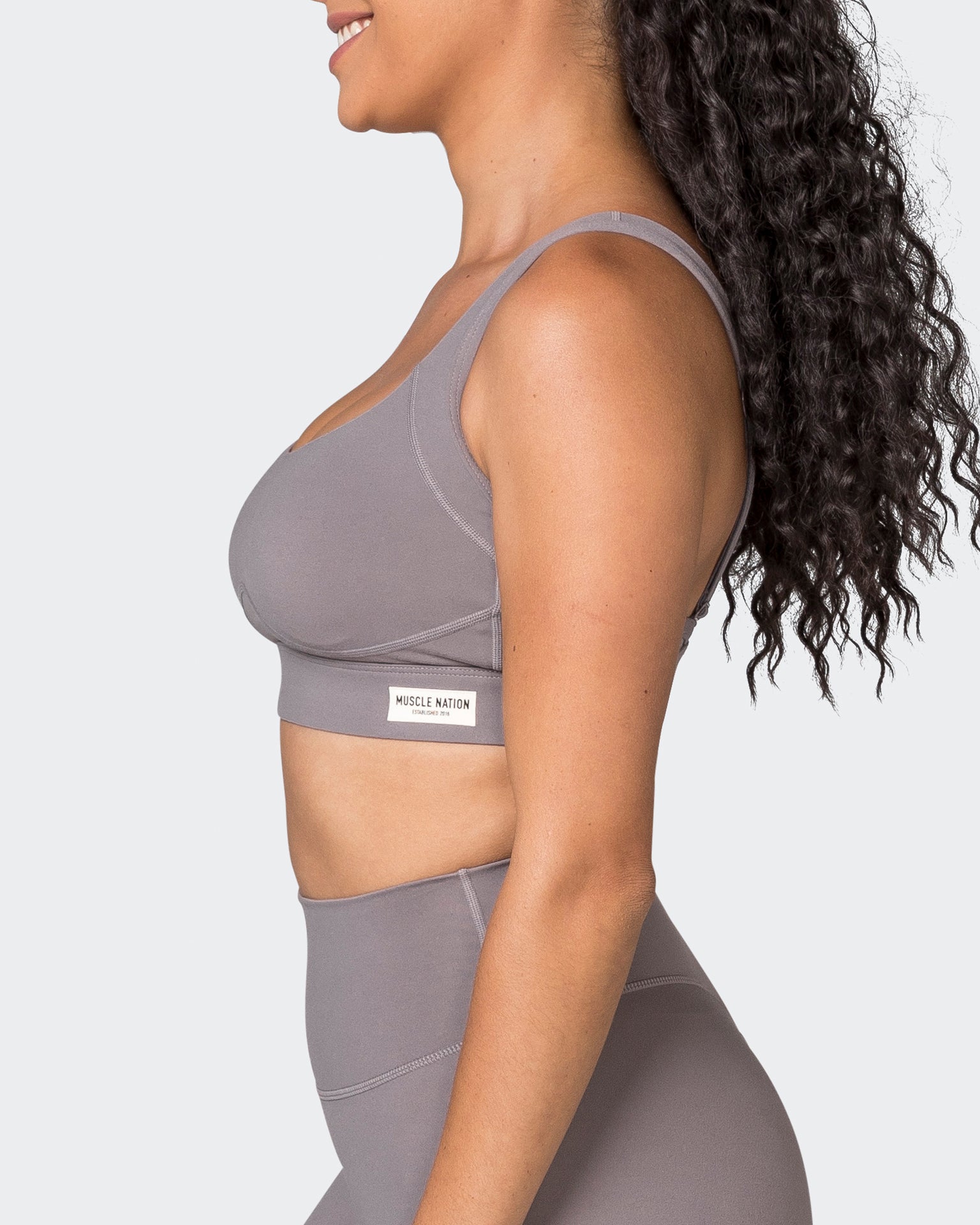 Enhance Bra - Pearl Grey-Sports Bras-XS-042310PRLGRY-XS-MNAPPRL23547-4-Muscle Nation