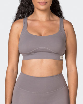 Enhance Bra - Pearl Grey-Sports Bras-XS-042310PRLGRY-XS-MNAPPRL23547-2-Muscle Nation