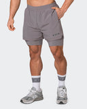 Vigour Training Shorts - Pearl Grey