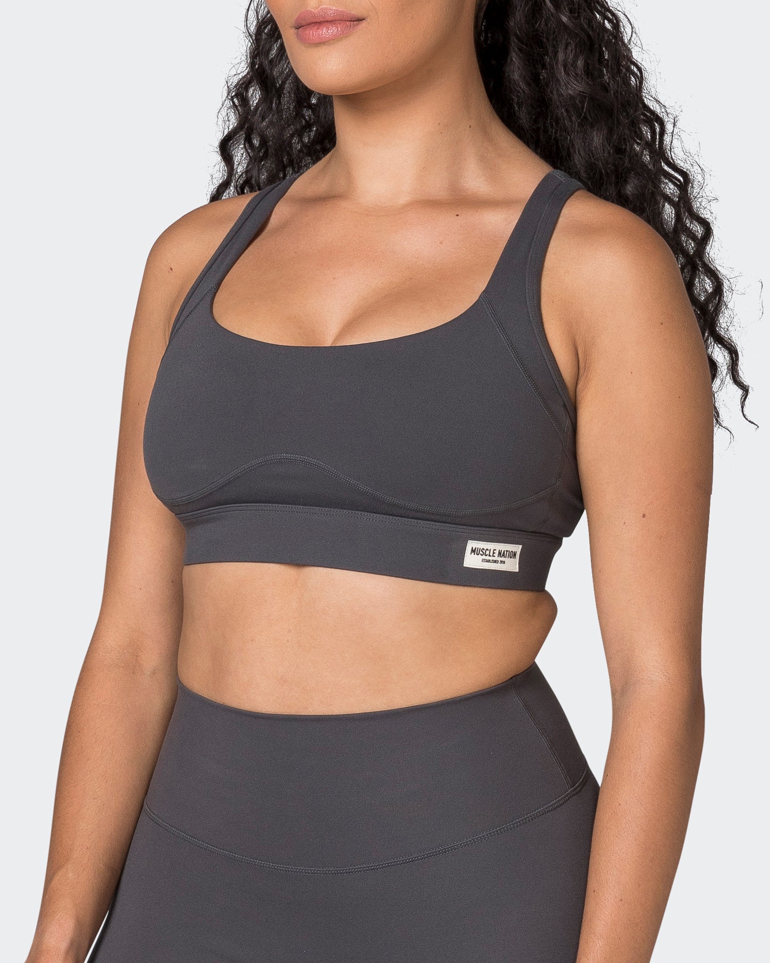 Enhance Bra - Phantom-Sports Bras-XS-042310PHNTM-XS-MNAPPRL23531-4-Muscle Nation