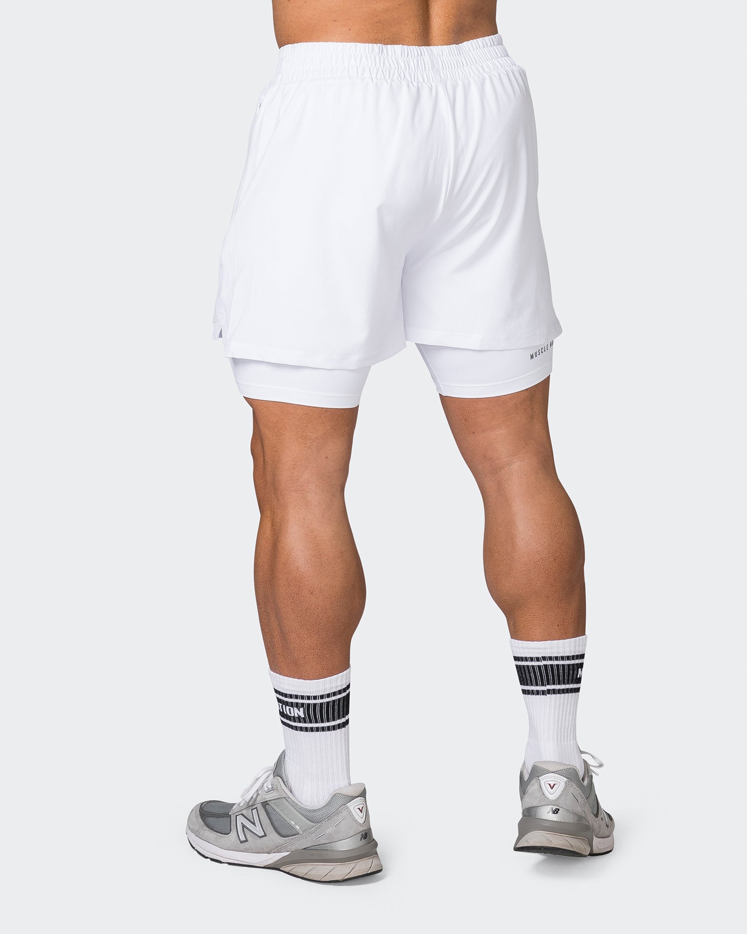 Vigour Training Shorts - White