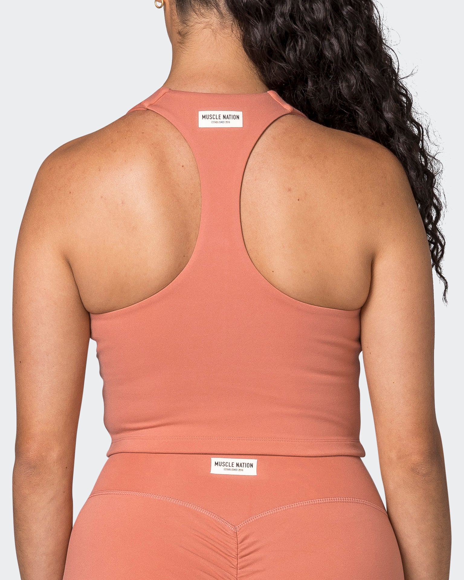 Dual Tank - Powdered Pink-Singlets & Tanks-XXS-042308PWDPNK-XXS-MNAPPRL23490-6-Muscle Nation