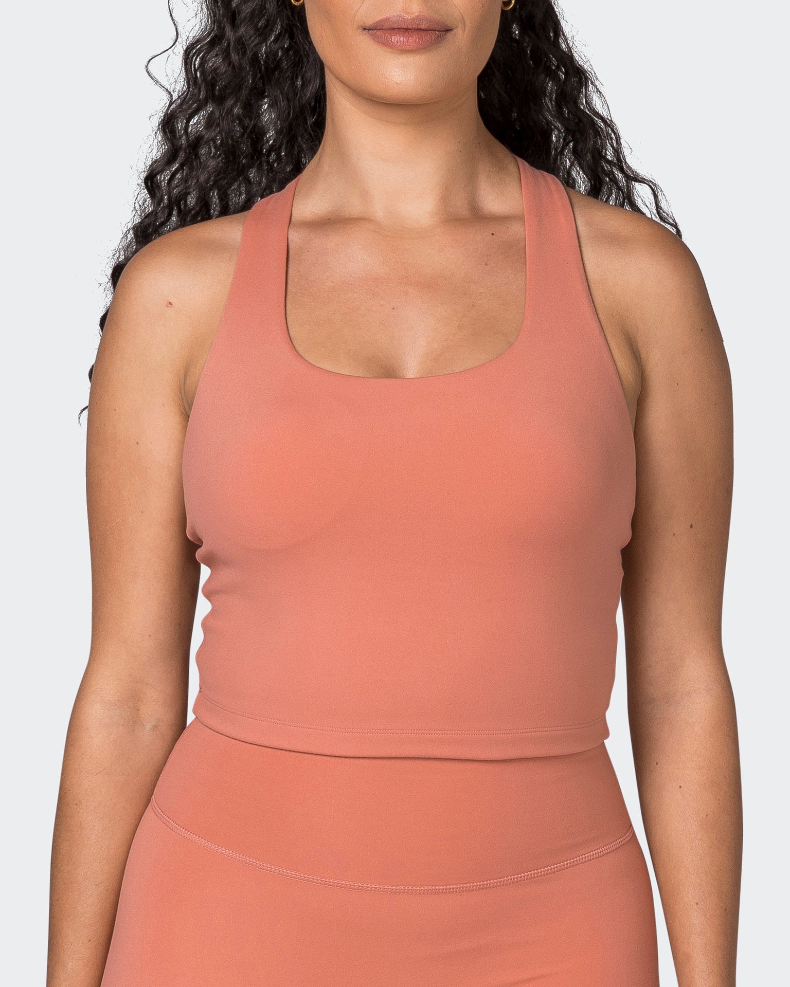 Dual Tank - Powdered Pink-Singlets & Tanks-XXS-042308PWDPNK-XXS-MNAPPRL23490-2-Muscle Nation