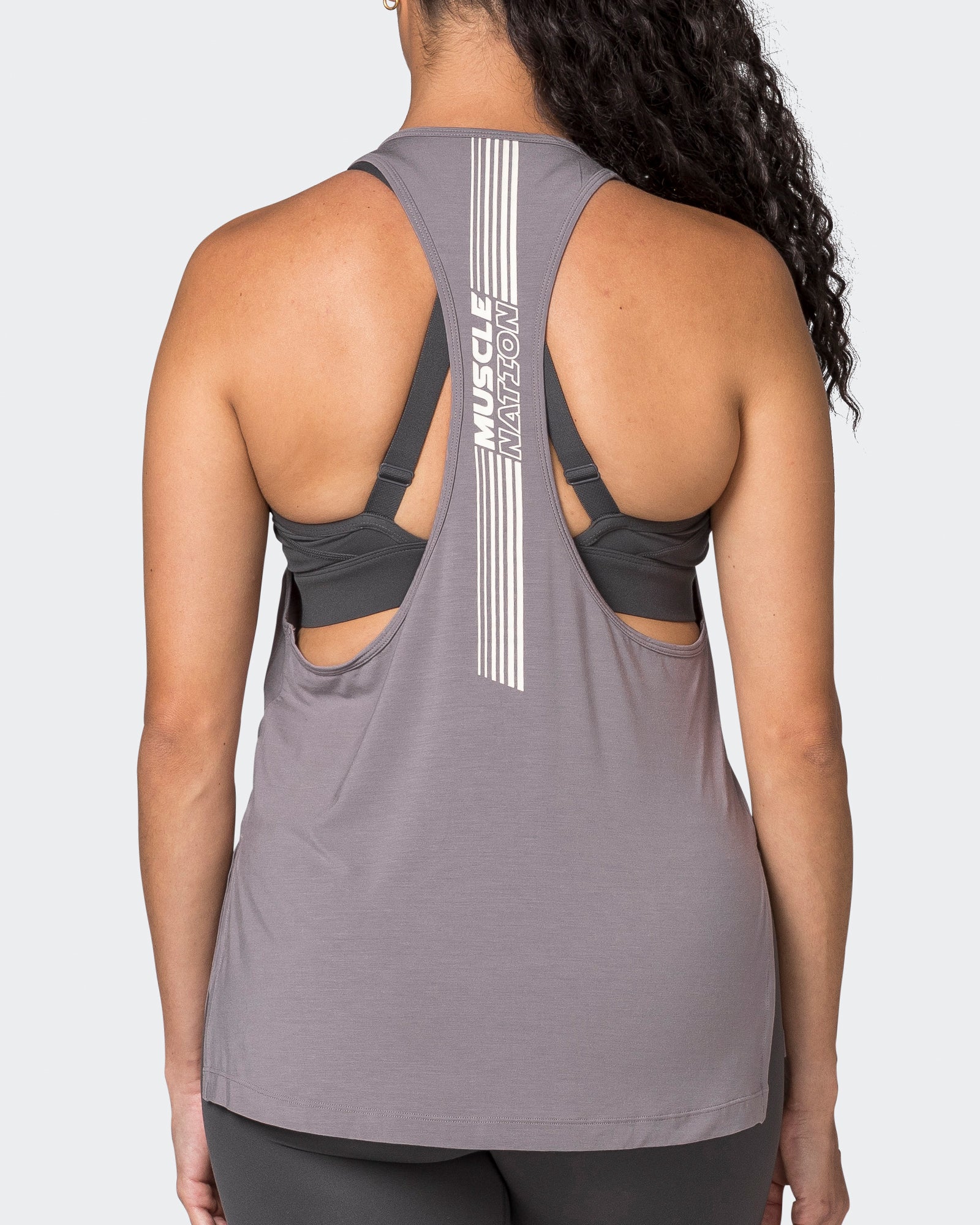 Faster Gym Tank - Pearl Grey-Singlets & Tanks-XXS-042331PRLGRY-XXS-MNAPPRL23842-6-Muscle Nation