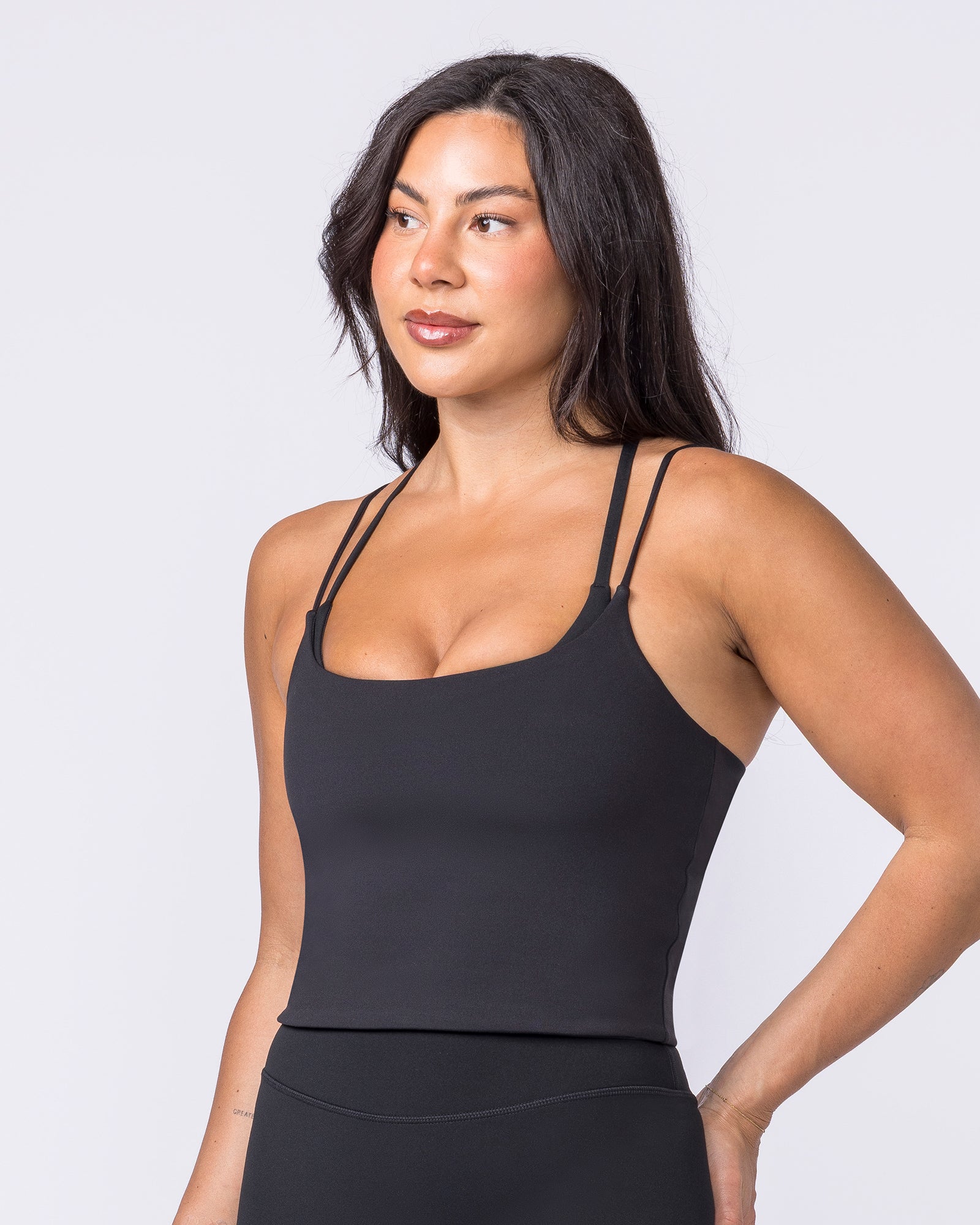 Cami Active Tank - Black – Muscle Nation