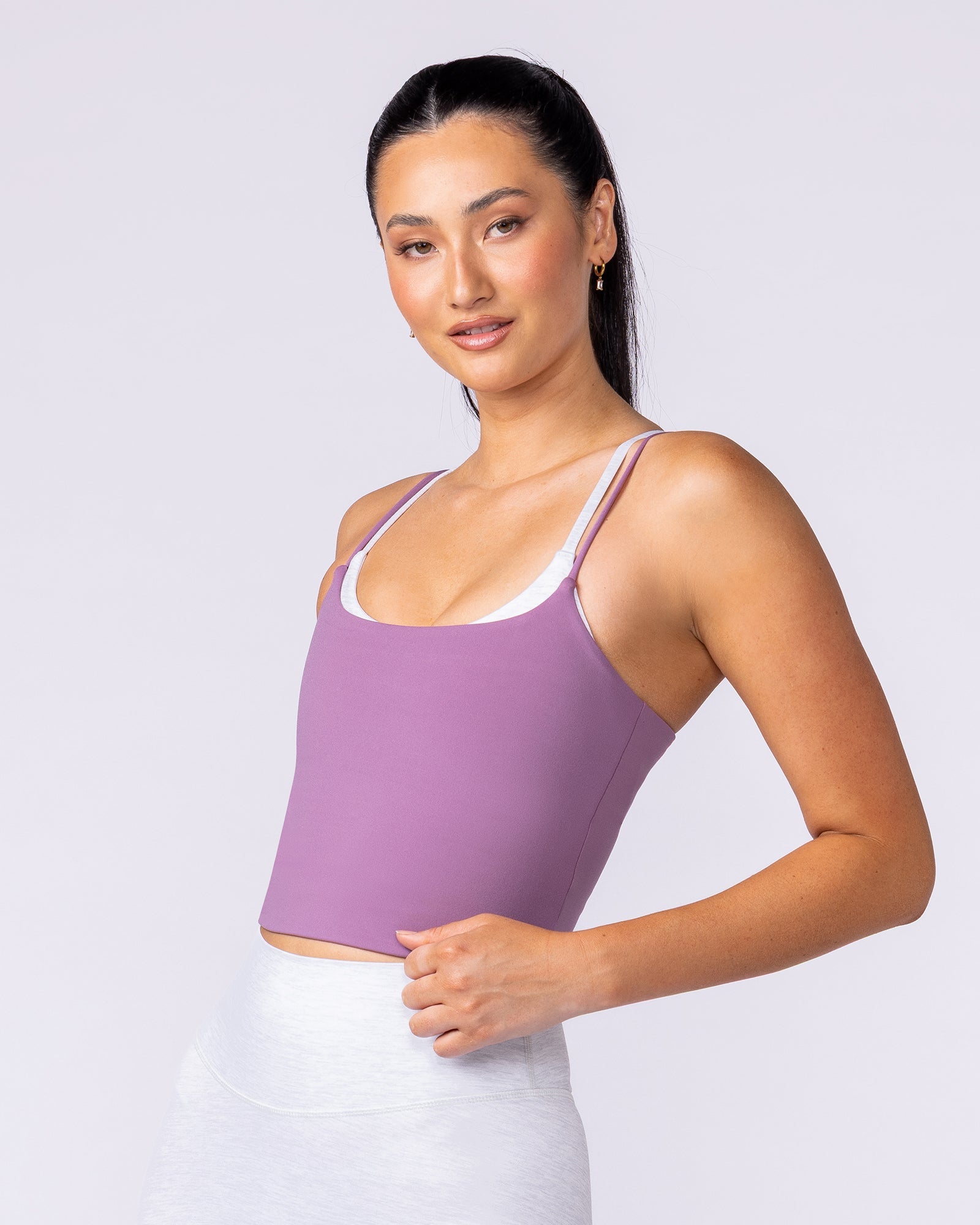 Cami Active Tank - Thistle-Singlets & Tanks-XXS-112532THST-XXS-MNAPPRL45680-3-Muscle Nation