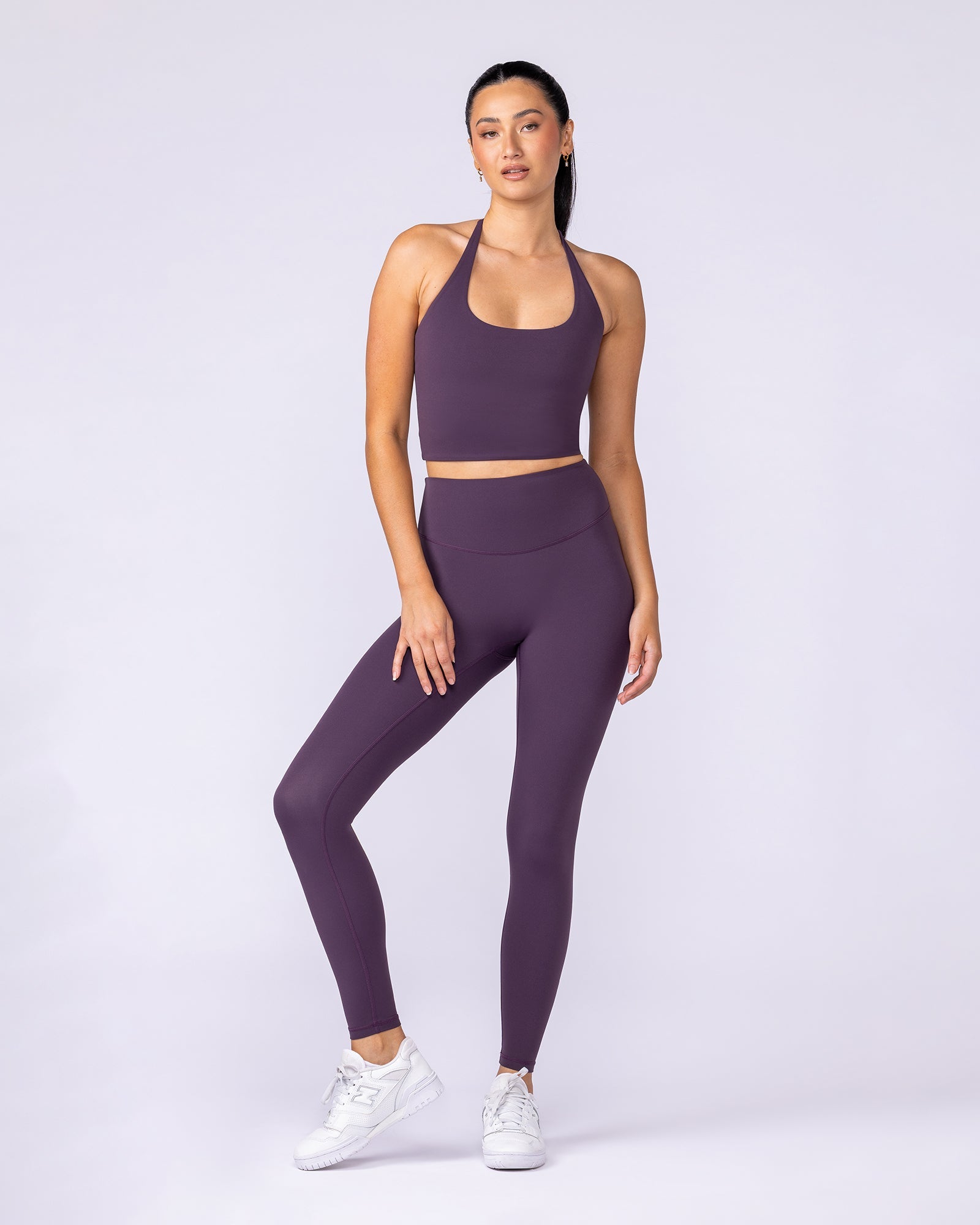 Captivate Bra Tank - Midnight Plum-Singlets & Tanks-XXS-1125109MIDNTPL-XXS-MNAPPRL45725-6-Muscle Nation