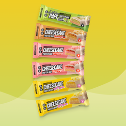 CHEESECAKE Protein Bar - CHEESECAKE Variety Pack - 6 Bars-Protein Bars-MNSUPPS0345-9359054001718-1-Muscle Nation