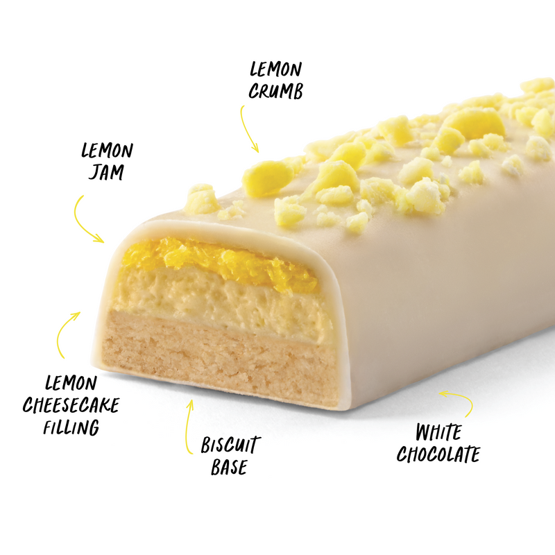 CHEESECAKE Protein Bar - Zesty Lemon - Box of 12-Protein Bars-MNSUPPS0310-19359054001043-2-Muscle Nation
