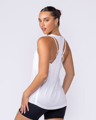 Classic Training Tank - White-Singlets & Tanks-XXS-082431WHT-XXS-MNAPPRL32370-2-Muscle Nation