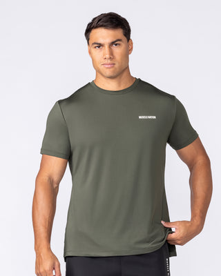 Climaflex Active Tee in Dark Khaki – image 2