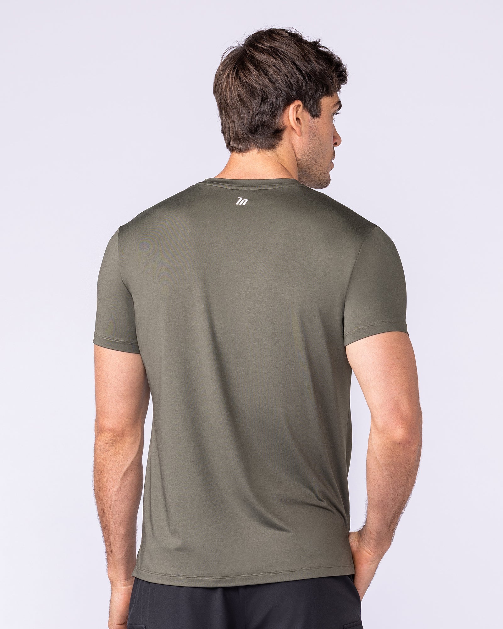 Climaflex Active Tee - Dark Khaki-T-Shirts-S-1125169DKHAKI-S-MNAPPRL46948-5-Muscle Nation