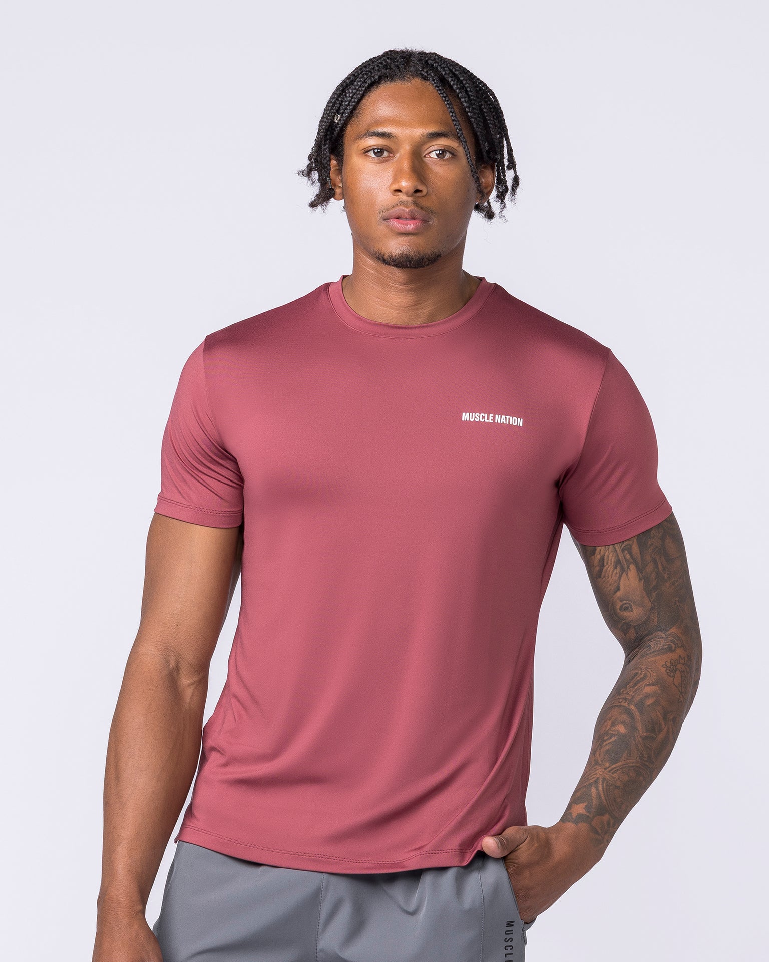 Climaflex Active Tee - Rust-Tops-XS-022618RST-XS-MNAPPRL48799-2-Muscle Nation