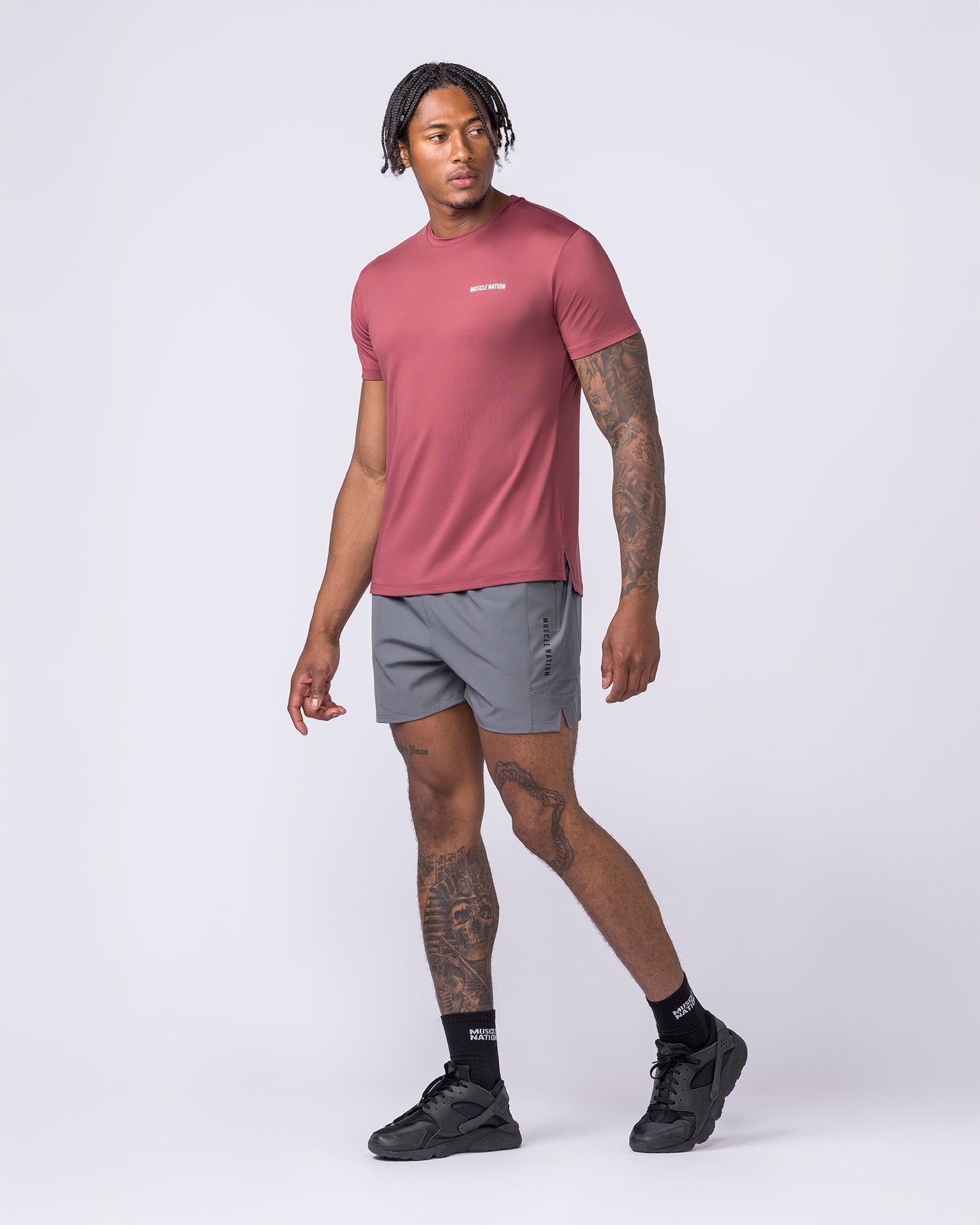 Climaflex Active Tee - Rust-Tops-XS-022618RST-XS-MNAPPRL48799-6-Muscle Nation