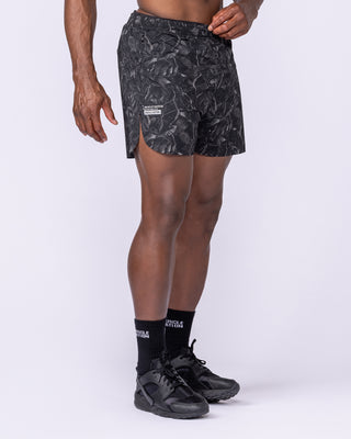 Compete 3" Run Shorts - Tree Camo Monochrome-Shorts-S-1125158TCMOM-S-MNAPPRL47325-1-Muscle Nation