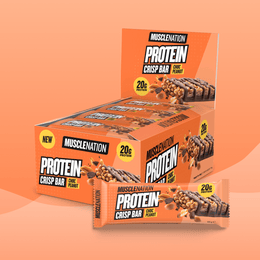 CRISP Protein Bar Choc Peanut Bar - Muscle Nation protein bar