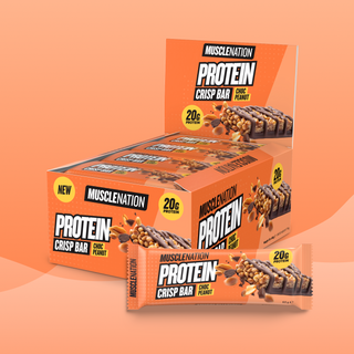 CRISP Protein Bar - Choc Peanut Bar - Box of 12