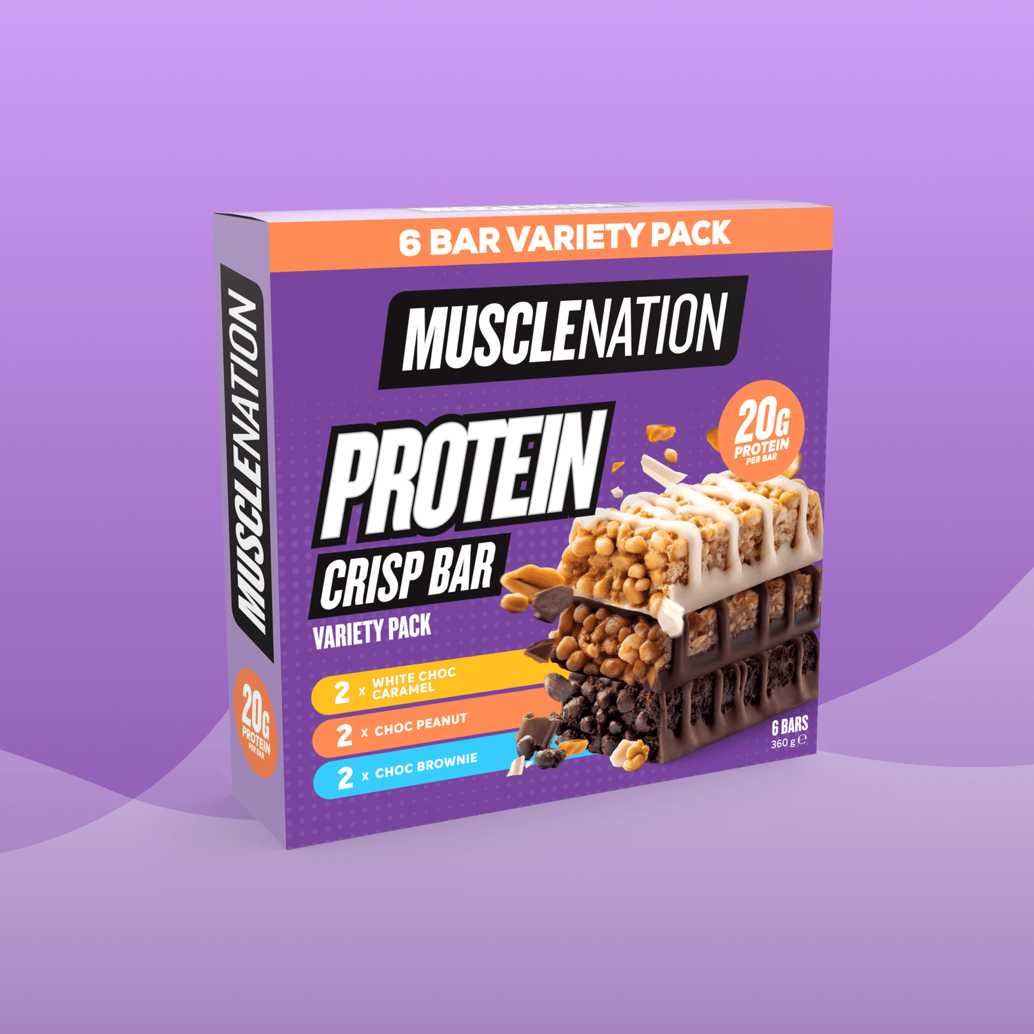 CRISP Protein Bar CRISP Variety Pack - Muscle Nation protein bar