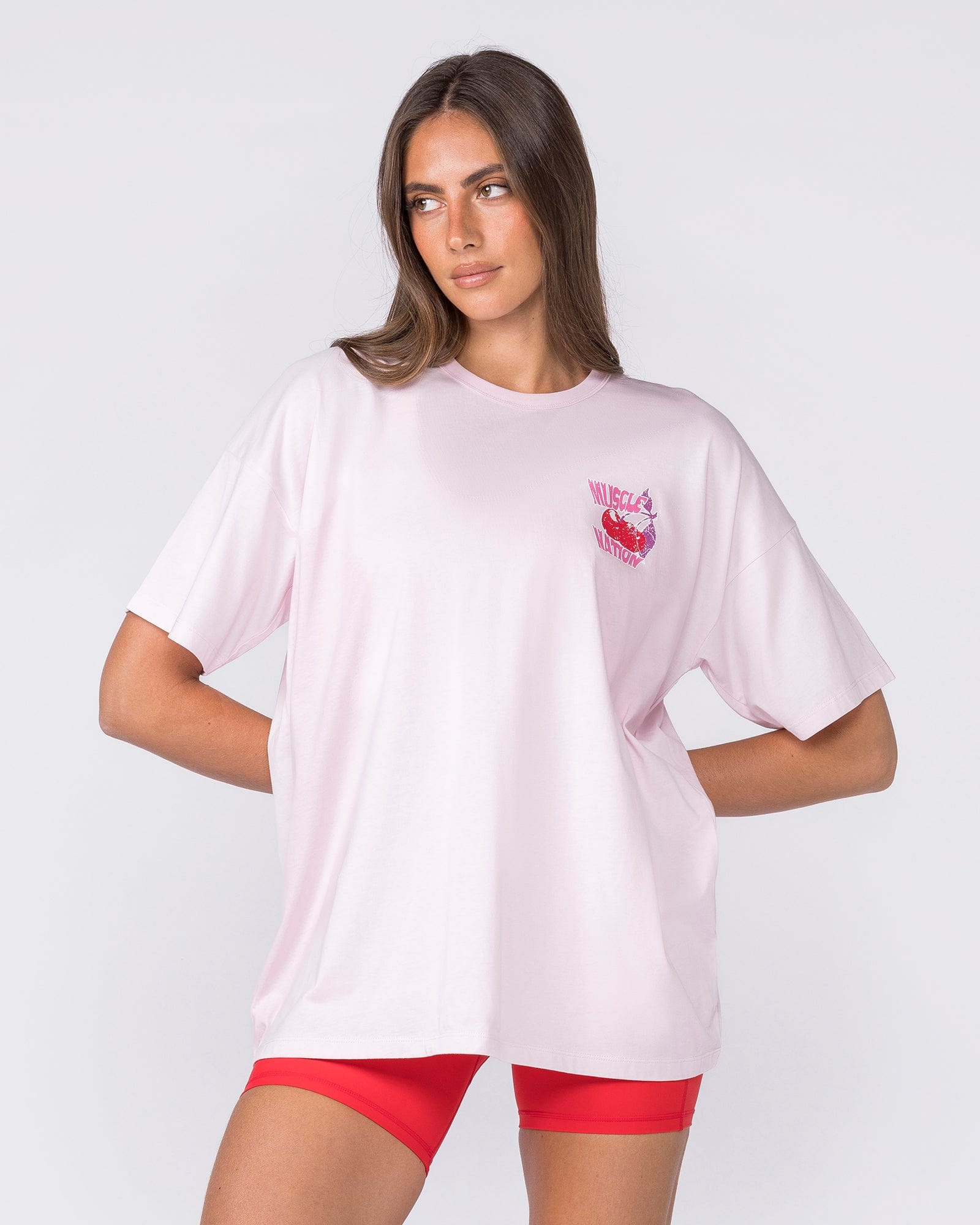 Crush Oversized Tee Babydoll | Women's Gym Tee | Muscle Nation