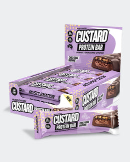 CUSTARD Protein Bar - Choc Fudge Brownie - Box of 12