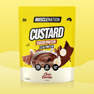 CUSTARD Casein Protein - Choc Banana - 25 serves