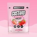 CUSTARD Casein Protein - Strawberry - 25 serves