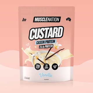 CUSTARD Casein Protein - Vanilla - 25 serves